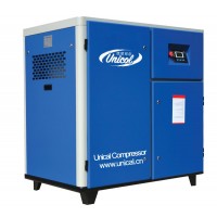 Unical SLD-22  30HP direct drive oil lubed screw air compressor