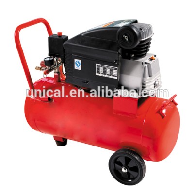 Direct driven pump portable oil air compressor