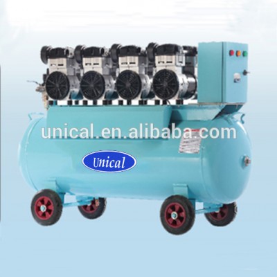 Belt Driven Silent Mute Oil Free Piston Air Compressor